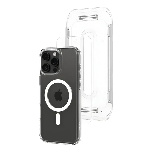 Funda Spigen Ultra Hybrid Para iPhone 16 Pro Max + Templado