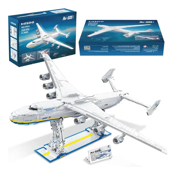 Misini 57014 An-225 Juego De Bloques De Construcción De Avio