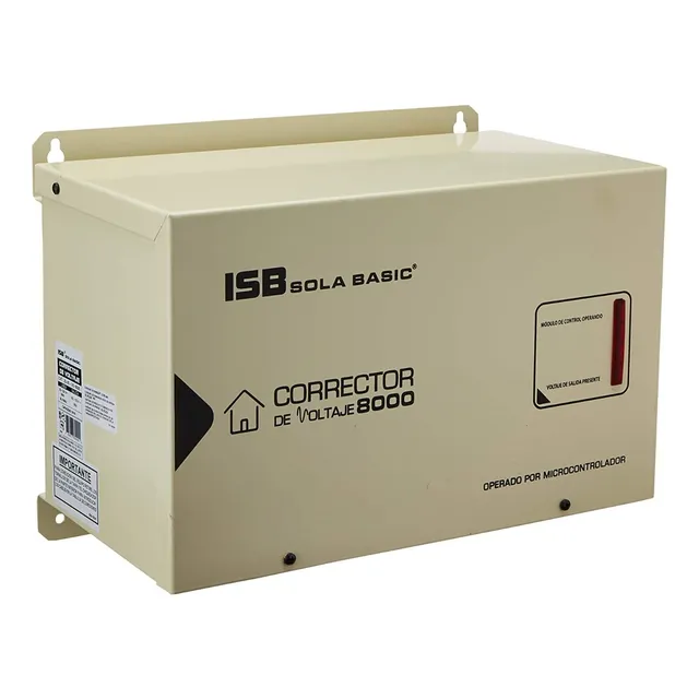 Corrector De Voltaje Sola Basic 15-81-120-8000 8000va / /vc