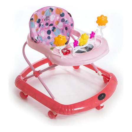 Andador Para Bebes Love 726 Musical 3 Alturas 7 Ruedas Color Rosa Andador Para Bebes Love 726 Musical 3 Alturas 7 Ruedas Color Rosa