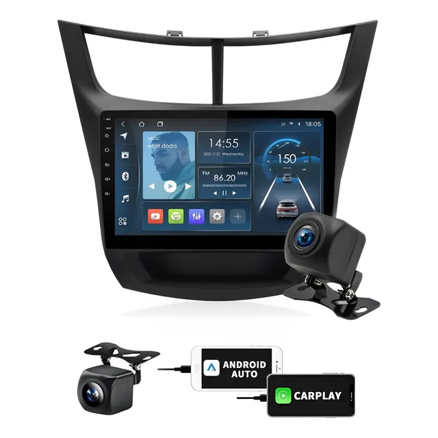 Estéreo Fnbrli 1+32g Para Chevrolet Aveo 2018-20 Sail 15-18