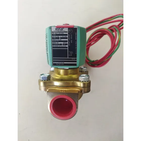 Válvula Solenoide 2 Vías3/4 PuLG.100-240  Asco  Mod 8210p095
