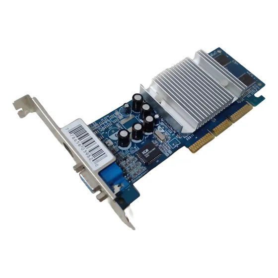 Placa Video Agp Geforce Mx4000 128mb 64 Bits Ddr1