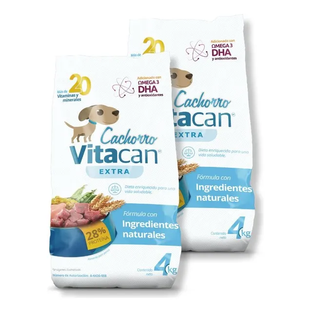 Vitacan Cachorro Set 2 Sacos De 4kg