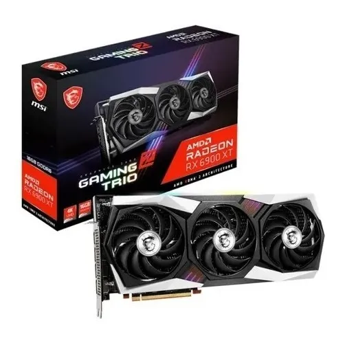 Placa De Video Msi Radeon Rx 6900 Xt Gaming Z Trio 16g