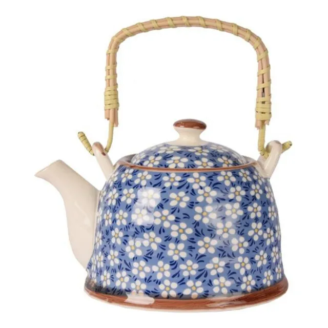 Tetera China De Loza Elegante Para Té O Café (900 Ml)