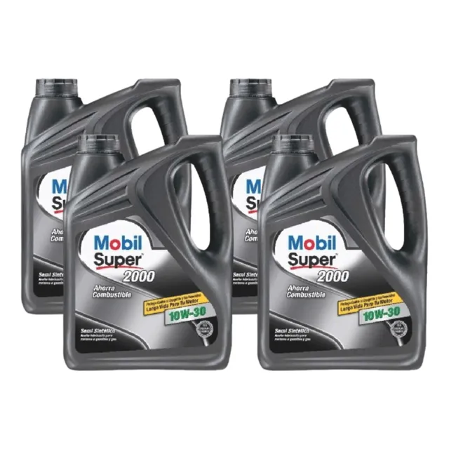 Aceite Mobil Super 2000 10w30 Carro/camioneta X 4 Galones