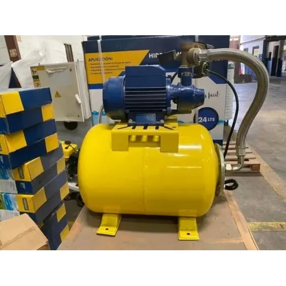Sistema Hidroneumatico Genpar 1/2 Hp, Pulmón De 24 Lts.