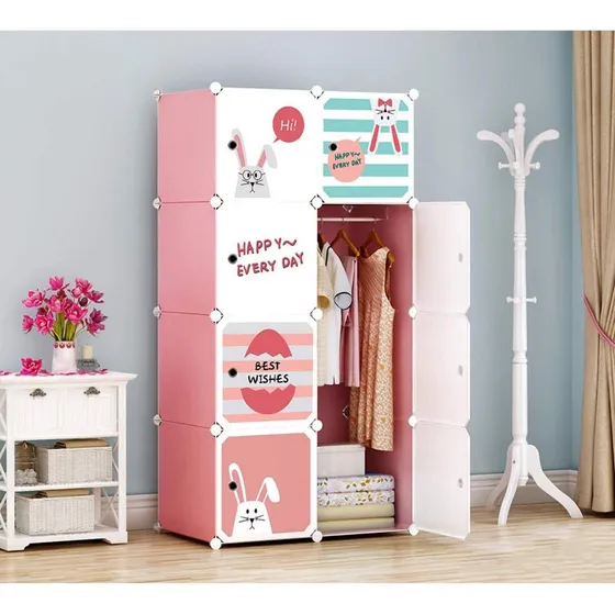 Armario Closet Dormitorio Portatil Colgar Plastico Armable