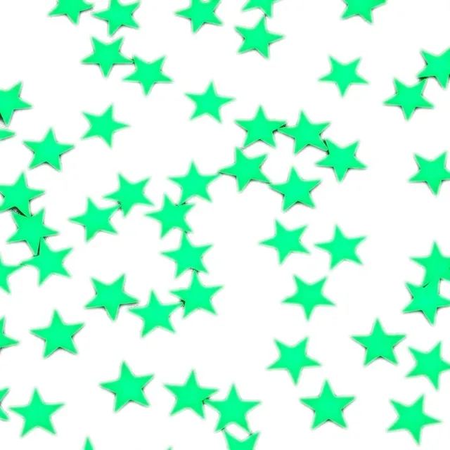 Estrellas Fluorescentes Brillan Pared Decorativa Cuarto Sala