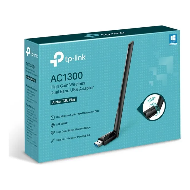 Antena Wifi Tp-link Ac1300 T3u Plus