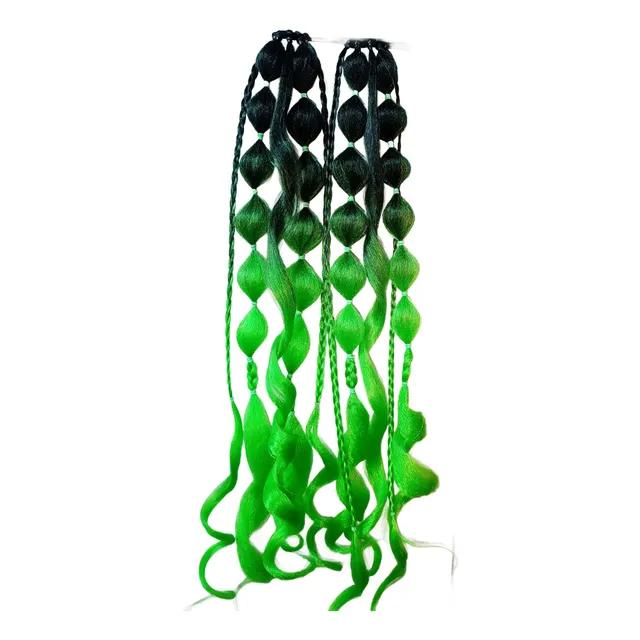 Coletas Extensiones Kanekalon Beetlejuice Difraz Halloween