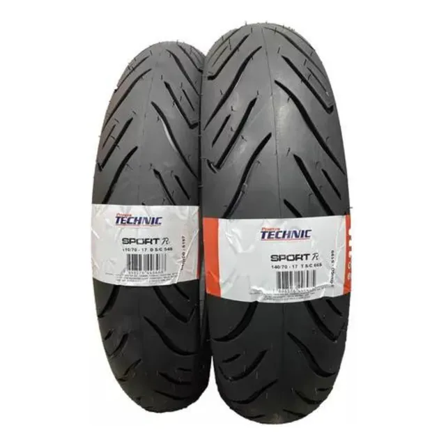 Par Pneu Technic Sport R 110/70-17+140/70-17 Cb 300 Twister