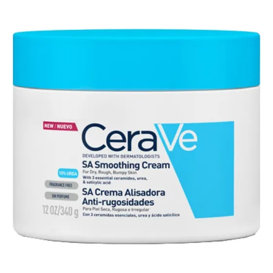 Crema para cuerpo CeraVe Alisadora Anti-Rugosidades Crema Cerave Con Ácido Salicílico Alisadora Anti-rugosidades en pote de 340mL/340g
