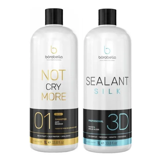 Selagem Borabella 3d + Shampo Anti Residuo Borabella