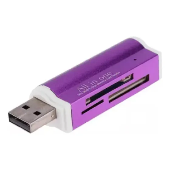 Lector Multiple Adaptador Usb De Memoria  
