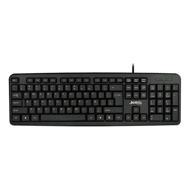 Teclado Para Pc Cableado Ergonómico Usb K02