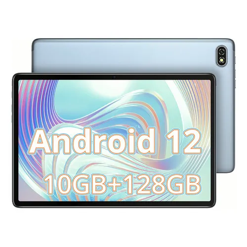 Tablet Blackview Tab7 Pro 10.1´´ Azul 10GB Ram 128GB Rom 6580mAh Android 12 Auriculares 3.5mm 5G Wifi
