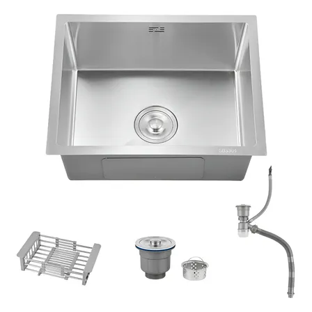 Cuba Cozinha Gourmet 50x40x21cm Embutida Aço Inox 304 Aço Escovado