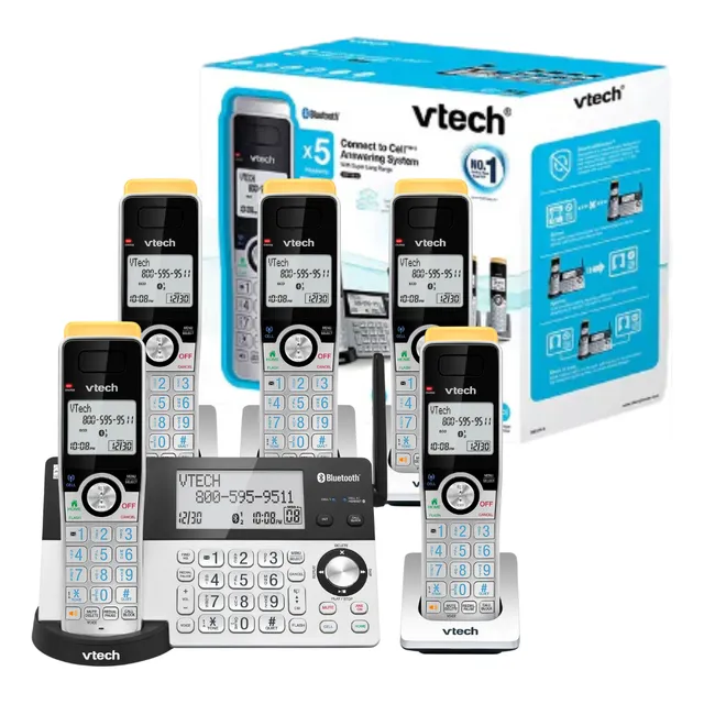 Inalambrico Telefono Contestadora Caller Id Intercom 4 Und 