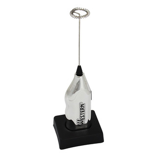 Mini Mixer Misturador De Bebidas Portátil Elétrico A Pilha Cor Prateado Mini Mixer Misturador De Bebidas Portátil Elétrico A Pilha Cor Prateado