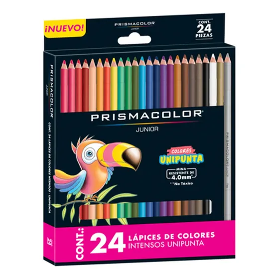 Set 24 Lapices De Color Prismacolor Jr. Colores Surtidos