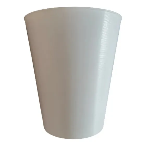 Maceta Matri Linea Mauro 35 Estilo Cono - Ideal Para Jardin Blanco Cono