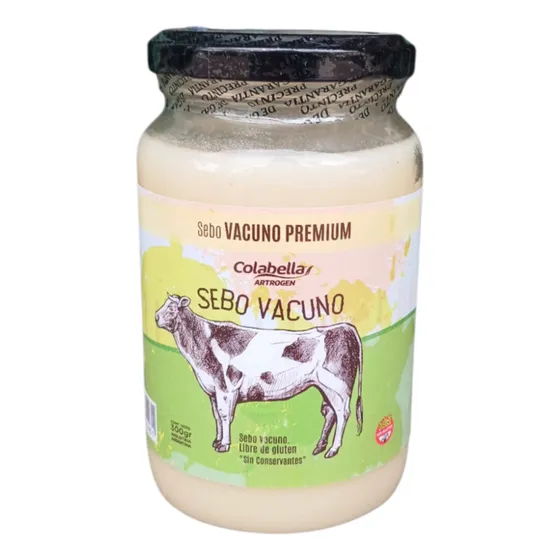 Sebo Vacuno Premium Colabella Libre De Gluten Keto 300gr