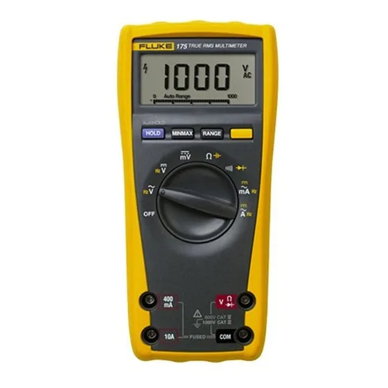 Multimetro Digital Analogico Avanzado Fluke-175 de valor eficaz verdadero True-rms