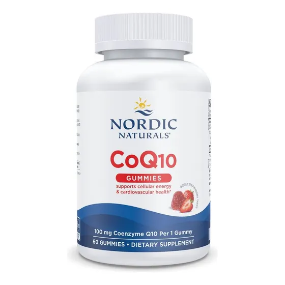 Suplemento De Gomitas Coq10 De Nordic Naturals, 100 Mg, 60 P