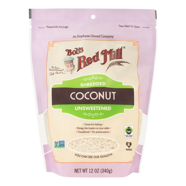 Coco Bobs Red Mill Shredded Unsweetened Pedacitos