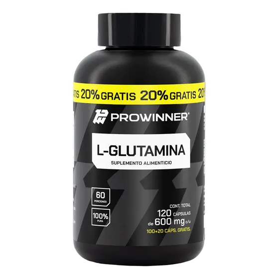 Glutamina 100 Cápsulas Prowinner
