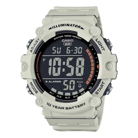 Reloj Casio Ae-1500wh Color de la Correa Blanco