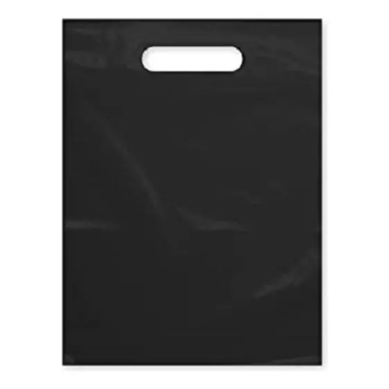 Bolsas Plasticas Tipo Boutique Negra 30 X 40 100 Unidades 