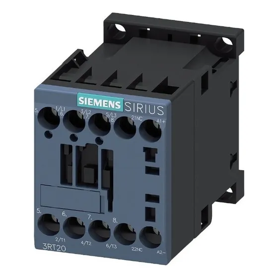 Contactor Ac3 3p 9a 1nf 3rt20161bb42 Siemens