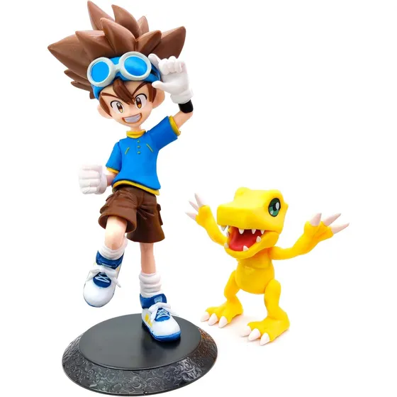 Digimon Adventure Figura Agumon Patamon Gatomon Gabumon
