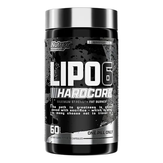 Nutrex Research Lipo 6 Harddcore X 60 cápsulas