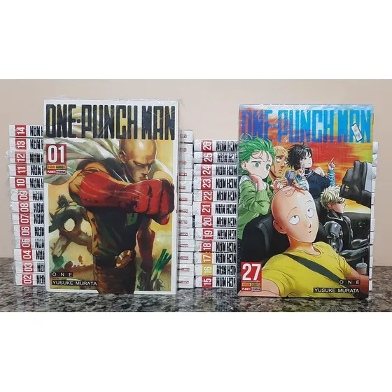 Coleção Mangás One Punch Man Volumes 1 Ao 27