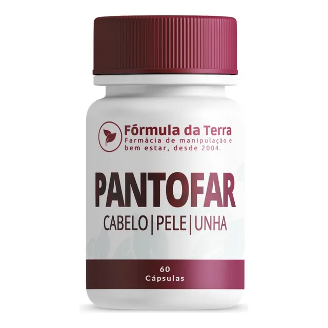Pantofar (pantoformula) - Cabelos Pele E Unha