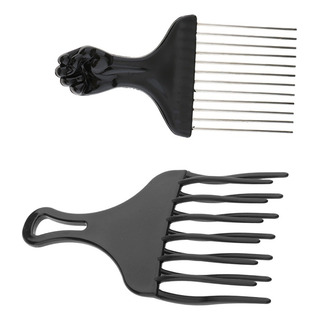 Para 2pcs Peine Afro Ancho Dientes Para Cabello Cortar Para 2pcs Peine Afro Ancho Dientes Para Cabello Cortar