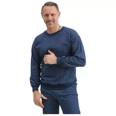 Pijama Hombre Invierno Ms Manga Larga 417m