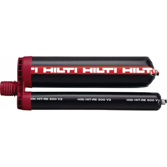 Anclaje Químico Epóxico Hit-re 500 V3 Hilti 500 Ml