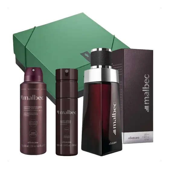 Kit Malbec Tradicional O Boticário