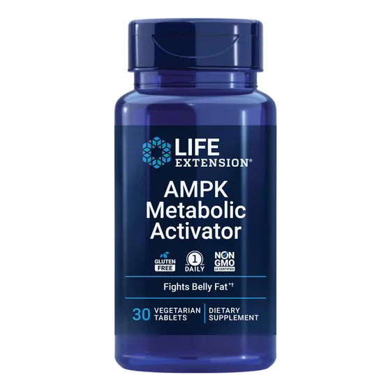 Suplemento Life Extension Ampk Metabolic Activator 30 Compri