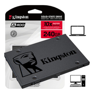 Ssd Kingston 240gb A400 Interno Sata 3 6gb/s Original Nf-e Ssd Kingston 240gb A400 Interno Sata 3 6gb/s Original Nf-e