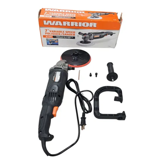 Pulidora Warrior 10 Amperios De 7 Pulgadas