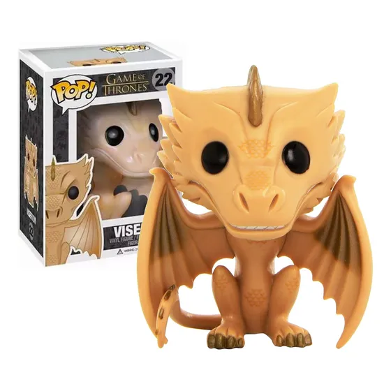 Funko Pop Game Thrones Viserion 22 Tronos Daenerys Dragon 