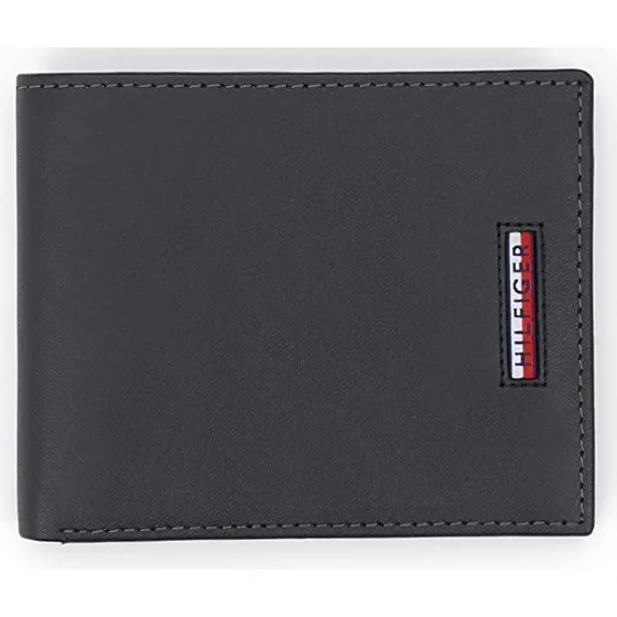 Billetera Cuero Tommy Hilfiger Guess Levi Hombre Envíogratis