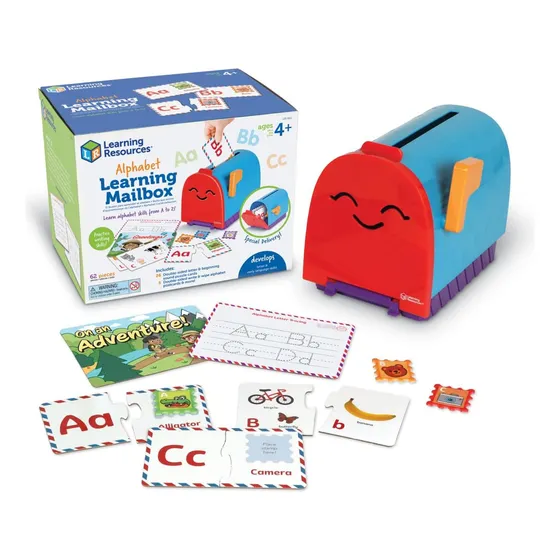 Caja Del Alfabeto Para Niños, Juguetes Montessori Para Prees