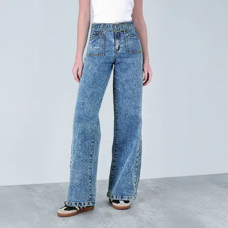 Pantalón Cinturón Mujer Raindoor
